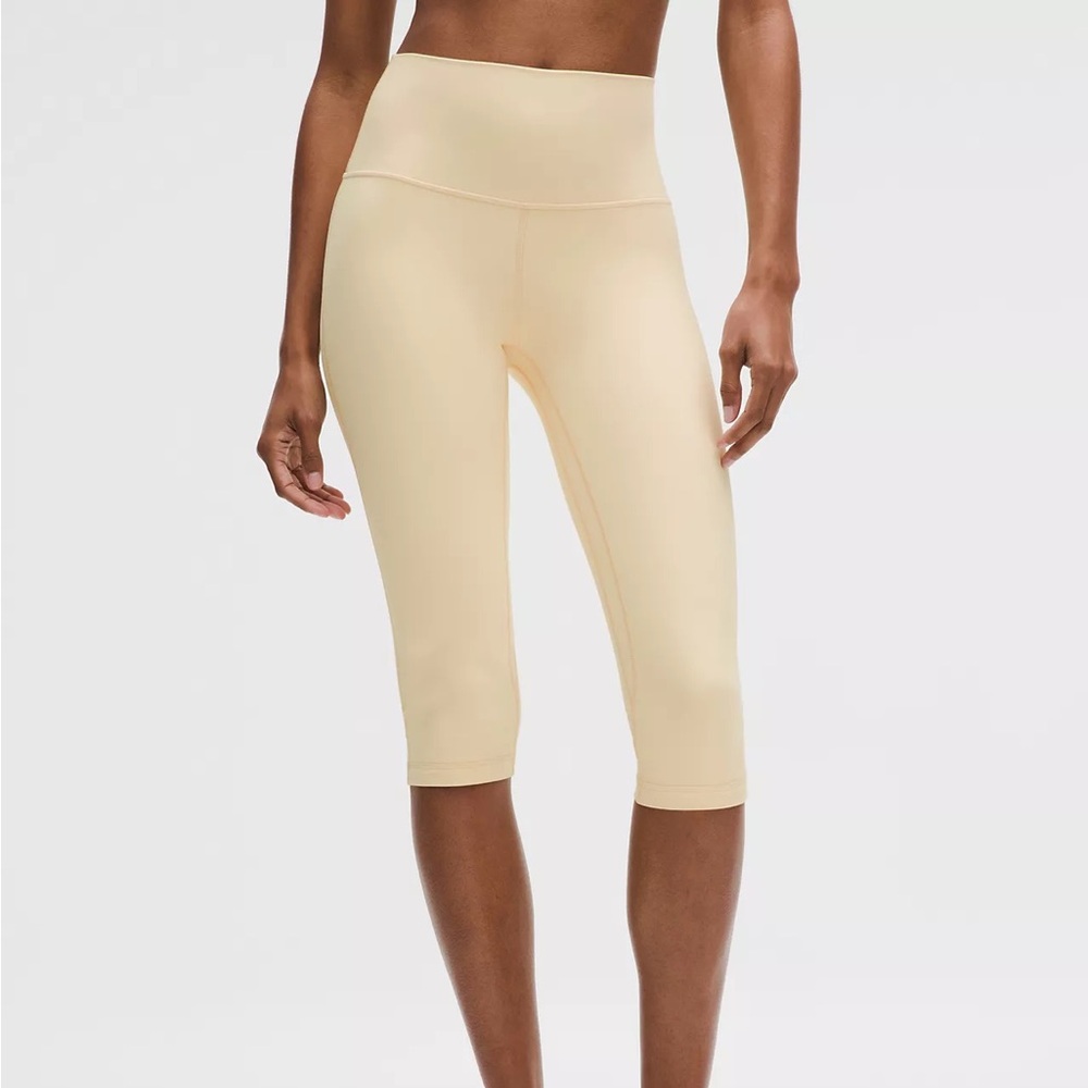 Lululemon Buttercream Align Crop 17” Size 8 - Picture 7 of 9